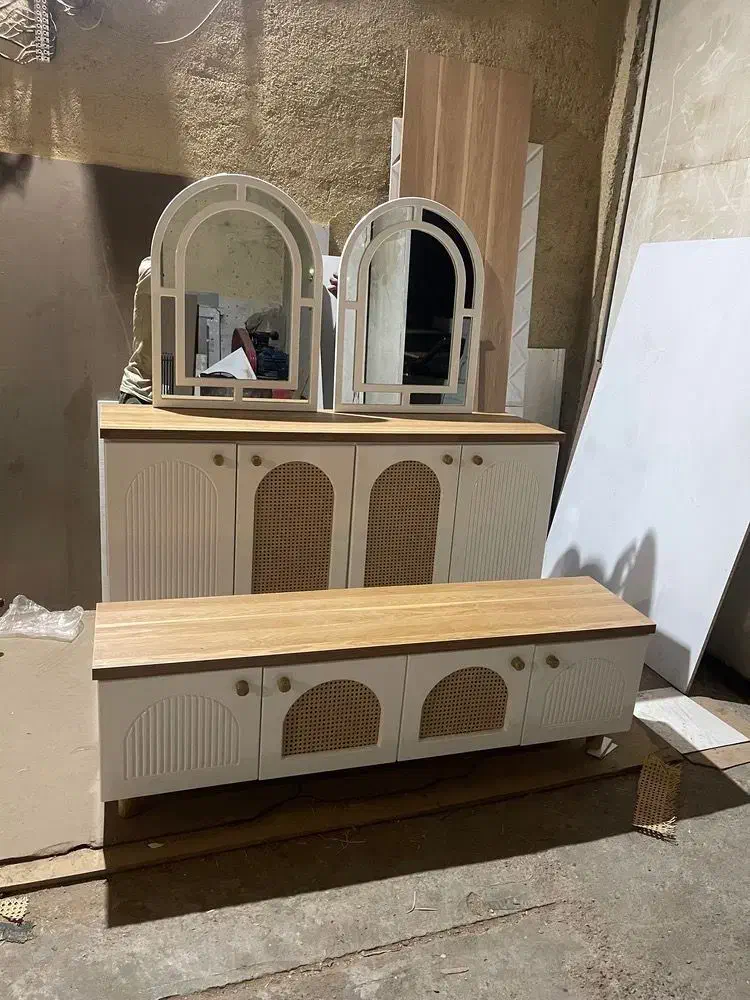 آینه کنسول ومیزtv|بوفه، ویترین، کنسول|تبریز, |دیوار