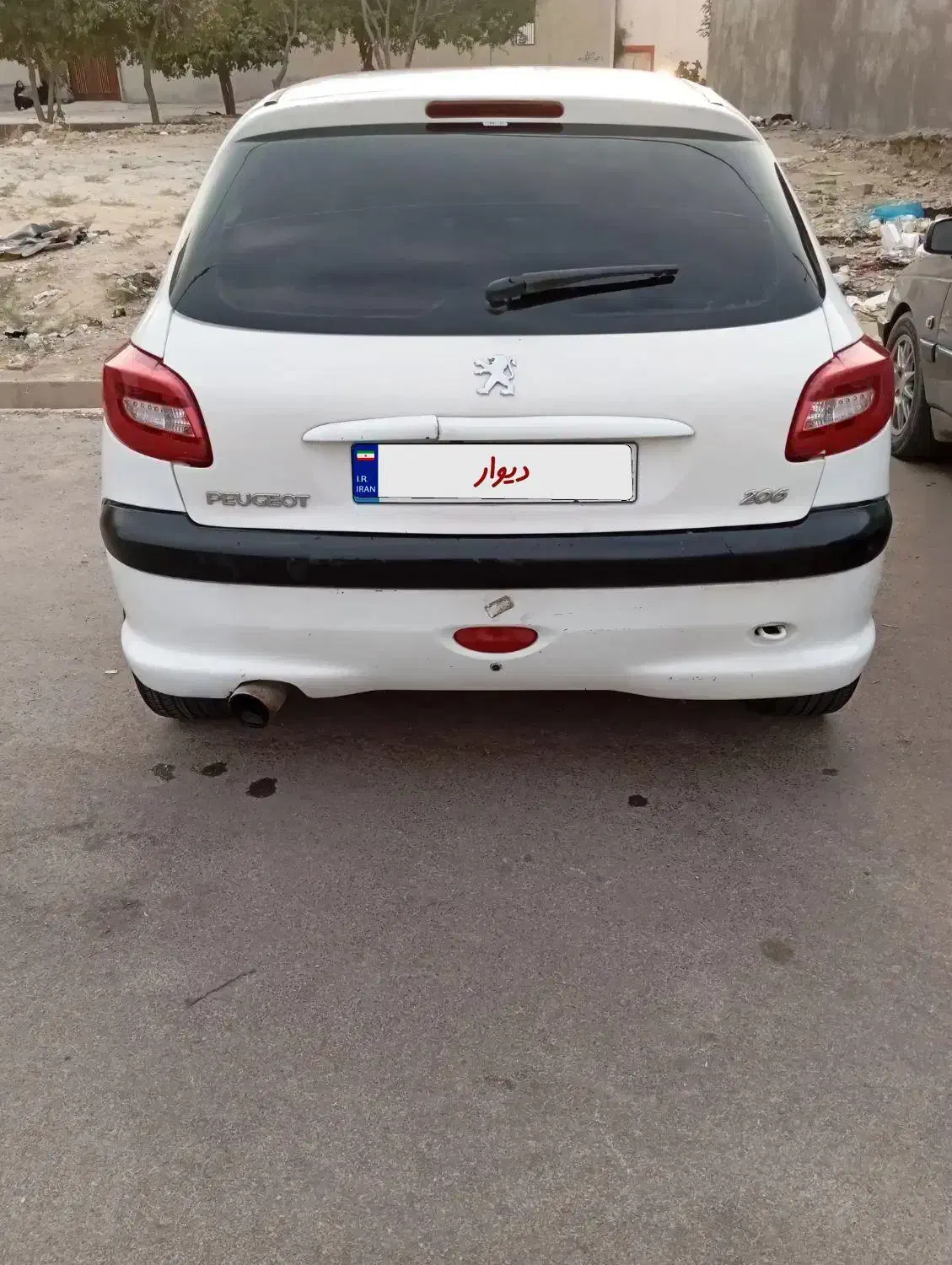 ماشین 206 مدل 88|خودرو سواری و وانت|دهدشت, |دیوار