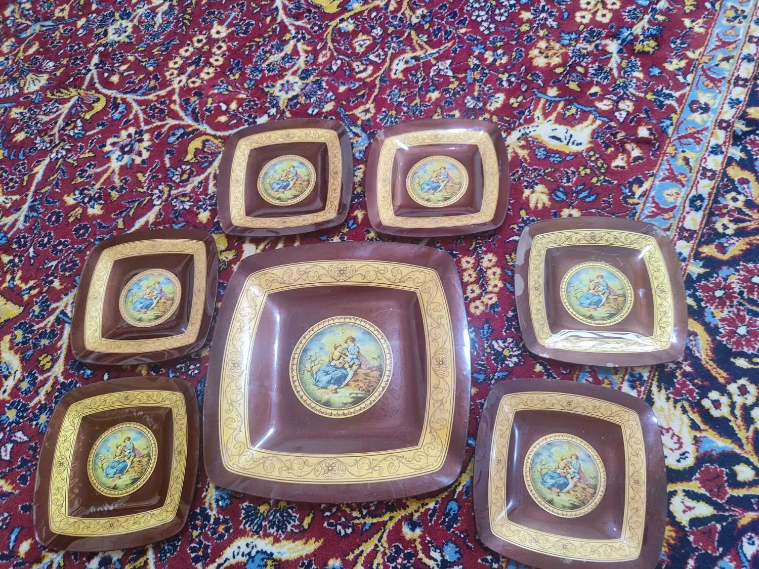 دیس و بشقاب طرحدار|ظروف سرو و پذیرایی|شیراز, شهرک مطهری|دیوار