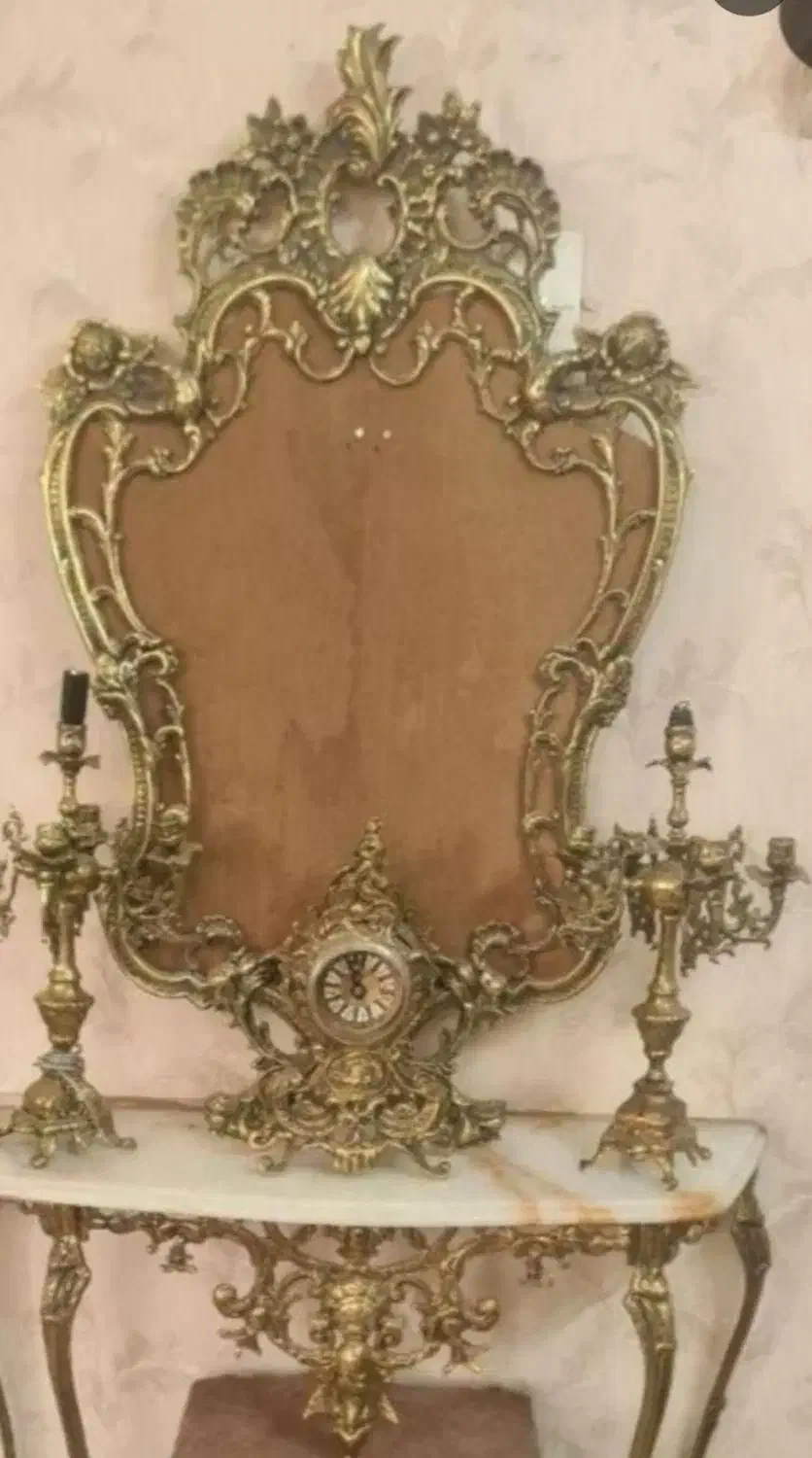 خرید فروش لوستربرنز واینه کنسول بوفه ولوازم مسی|لوستر و چراغ آویز|تبریز, |دیوار