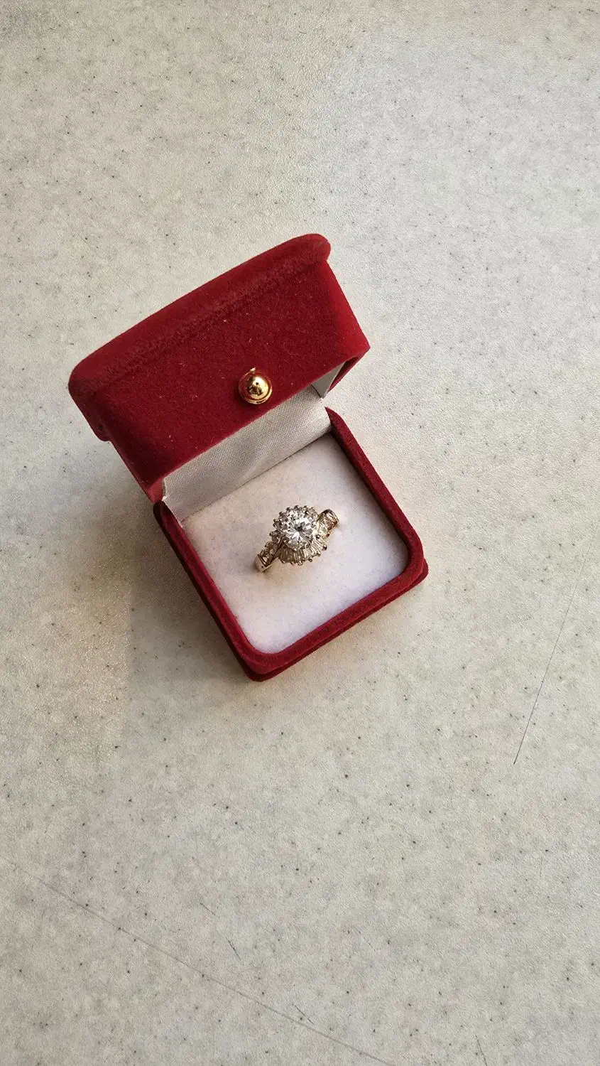 انگشتر زنانه تک نگین ژوپینگ|بدلیجات|ری, هاشمآباد|دیوار