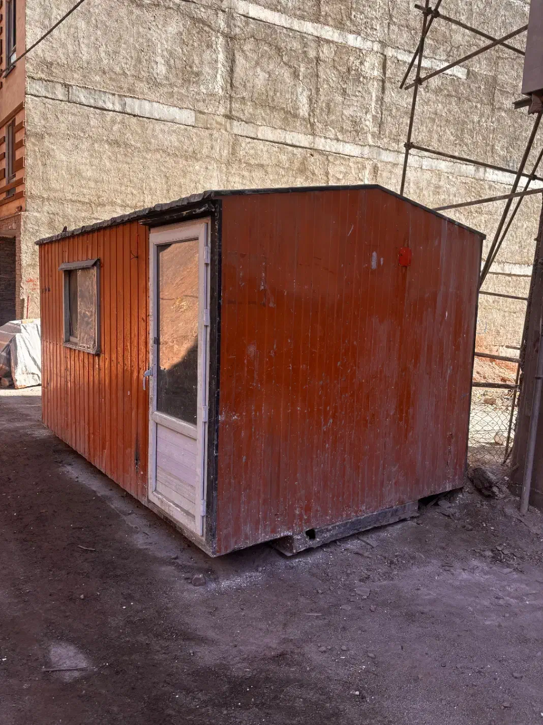 کانکس کارگاهی|مصالح و تجهیزات ساختمان|فشم, |دیوار