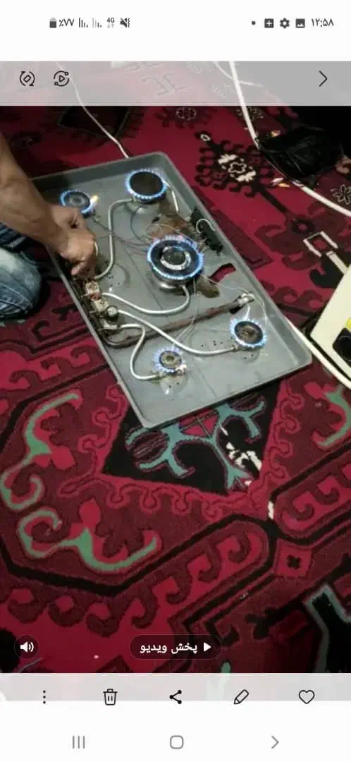 تعمیر نواریخچال وپوسیدگی یخچال وانواع گاز اشپزخانه|خدمات پیشه و مهارت|رامهرمز, |دیوار