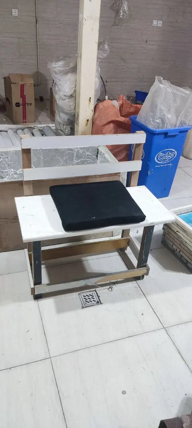 نیمکت چوبی|صندلی و نیمکت|اسلام‌شهر, چیچکلو|دیوار