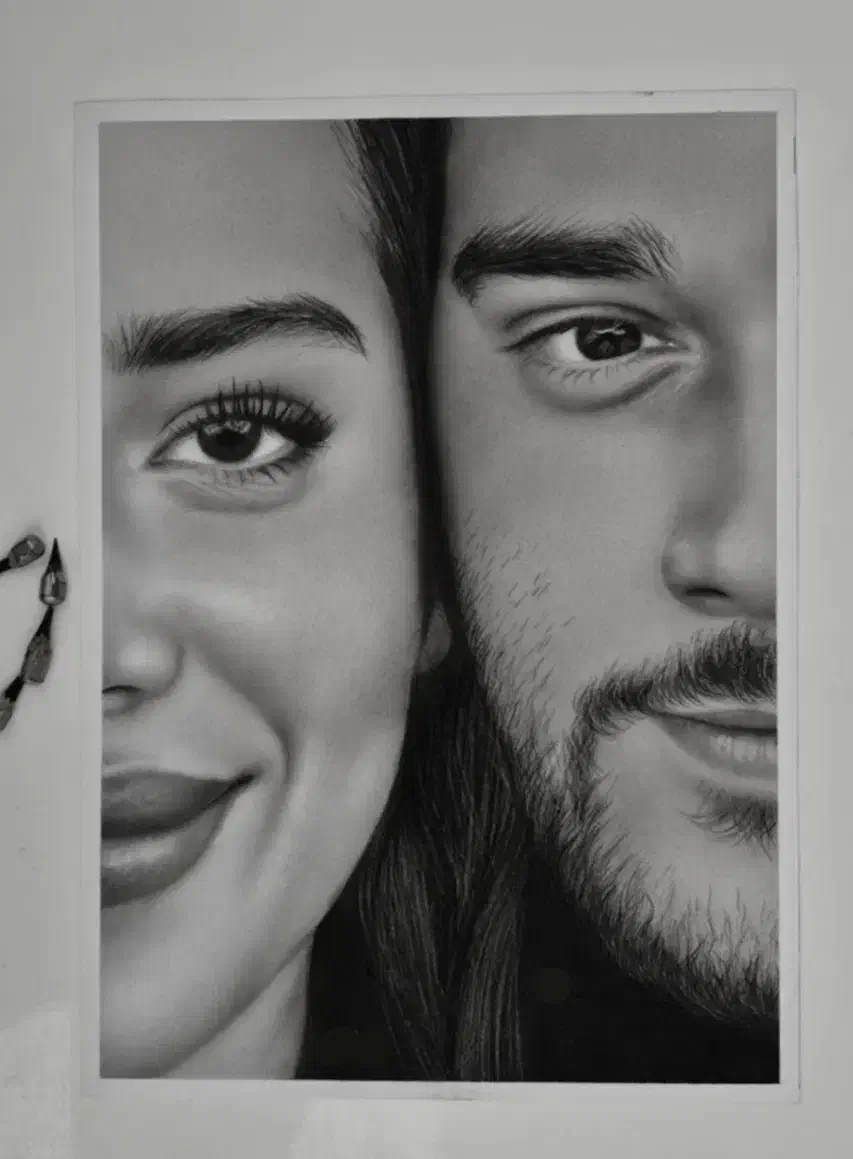 نقاشی چهره|تابلو، نقاشی، عکس|سنندج, |دیوار