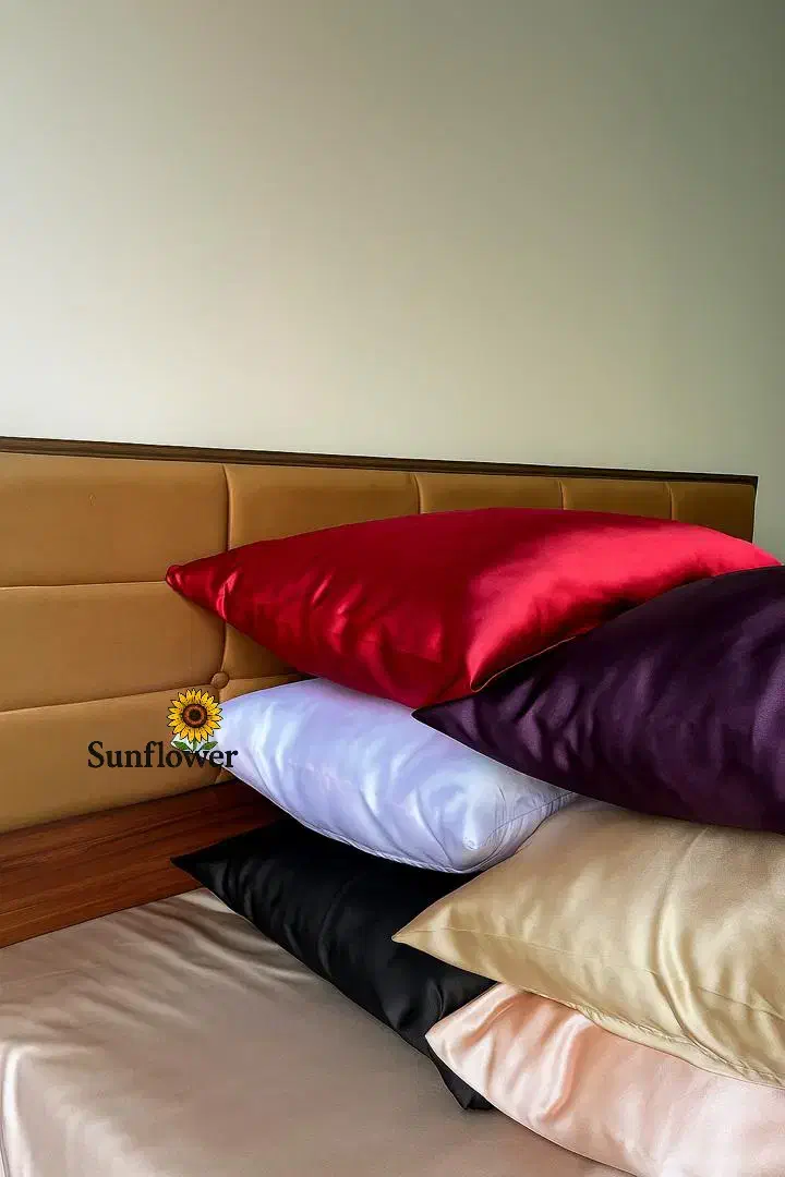 «روبالشی ساتن ابریشم ضدریزش‌مو ارسال فوری|سرویس روتختی|قائم‌شهر, |دیوار