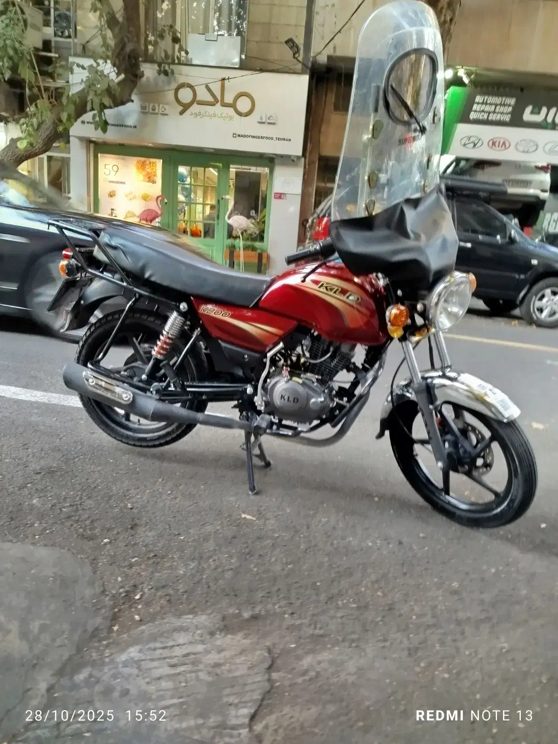 موتور کی ال دی200 تمیز|موتورسیکلت|تهران, اوین|دیوار