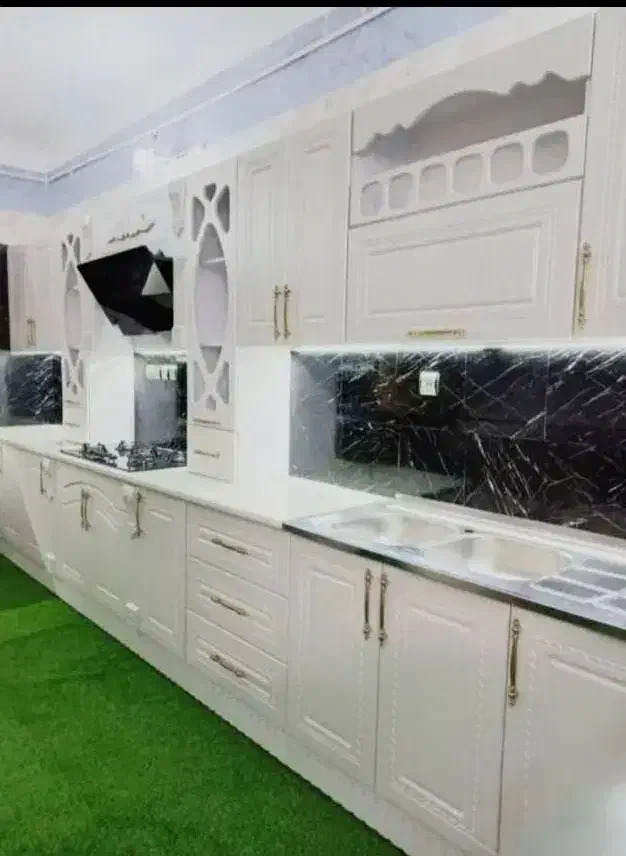 کابینت اماده پیش ساخته طبق متراژ|مصالح و تجهیزات ساختمان|خرمدره, |دیوار