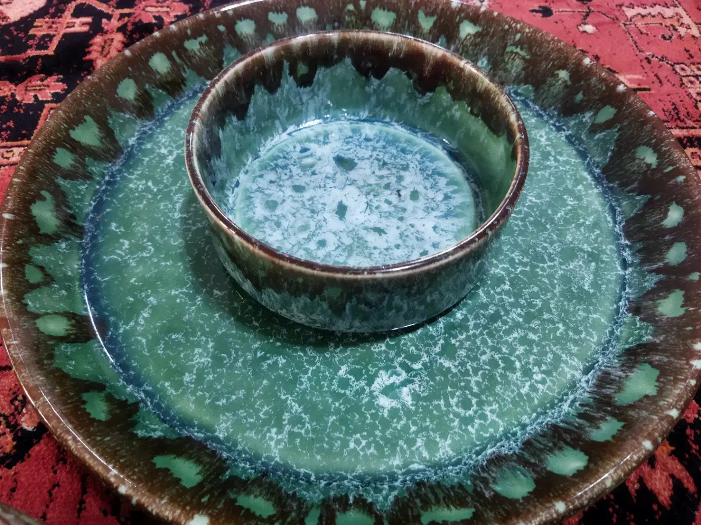 بشقاب سرامیکی|ظروف سرو و پذیرایی|شیراز, گلدشت معالیآباد|دیوار