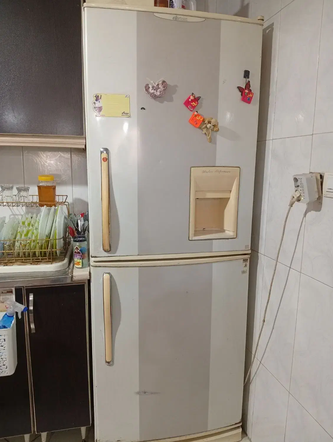 فروش یخچال دو درب یخچال بالا و فریزر پایین|یخچال و فریزر|مهدی شهر, |دیوار