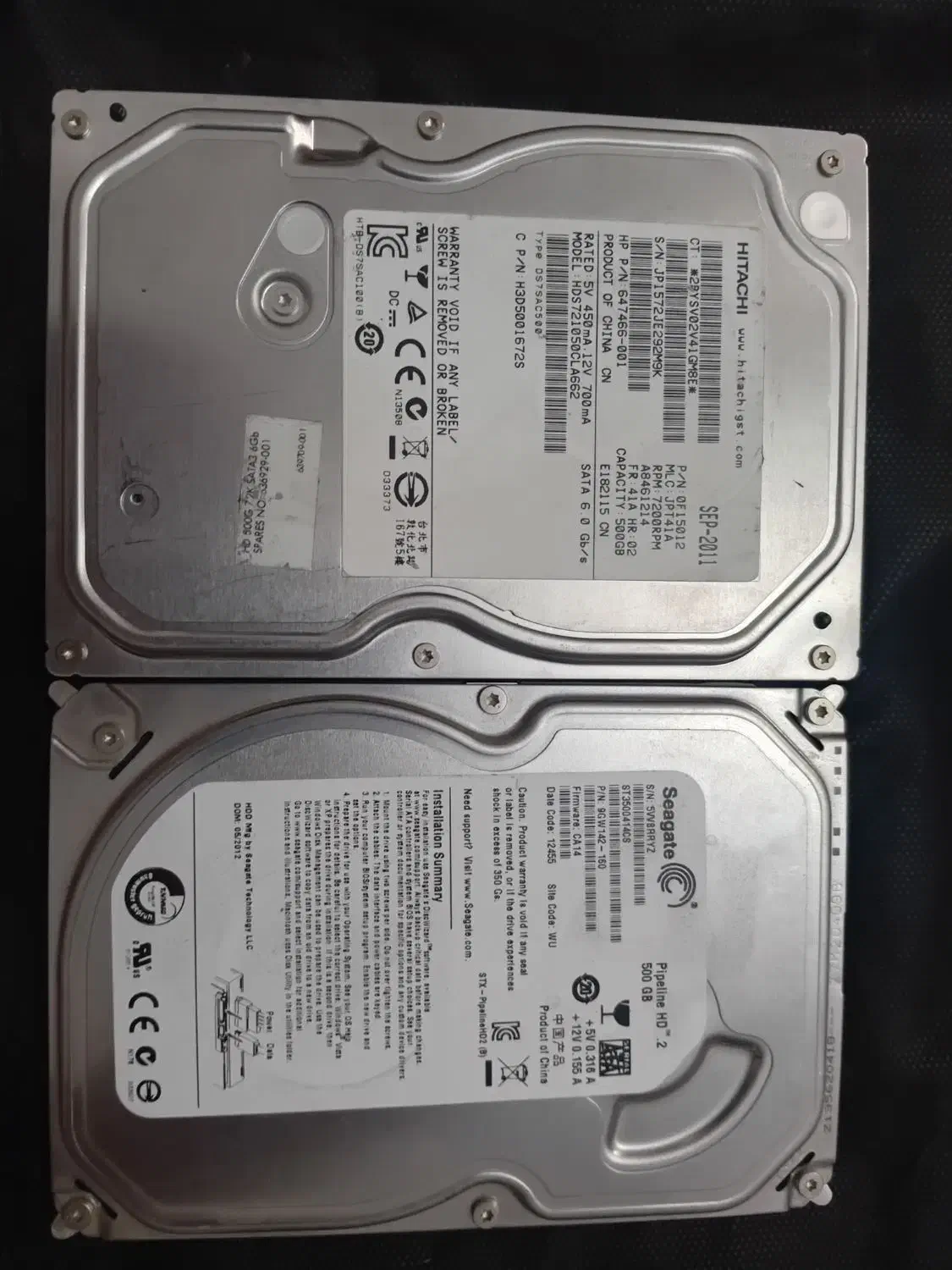 هارد ۱tbو۵۰۰gرمddr3لبتاب وپی سی ۴g|قطعات و لوازم جانبی رایانه|ری, حمزهآباد|دیوار