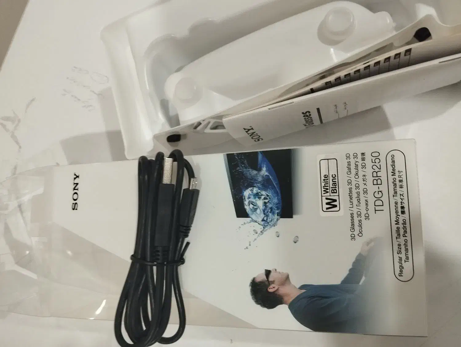 عینک سه بعدی اورجینال مارک سونی|تلویزیون و پروژکتور|دزفول, |دیوار