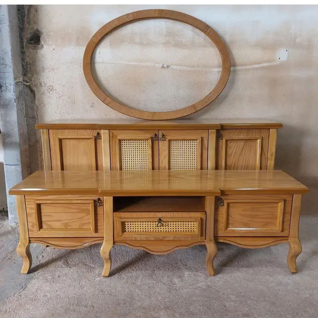 میز تی وی اینه کنسول چوبی پنجره ای|میز تلویزیون|چهاردانگه (تهران), |دیوار