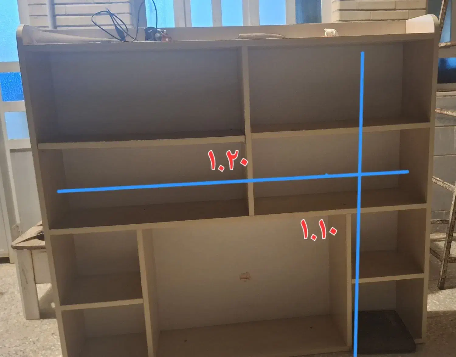 کتابخانه|کتابخانه، شلف، قفسههای دیواری|میبد, |دیوار