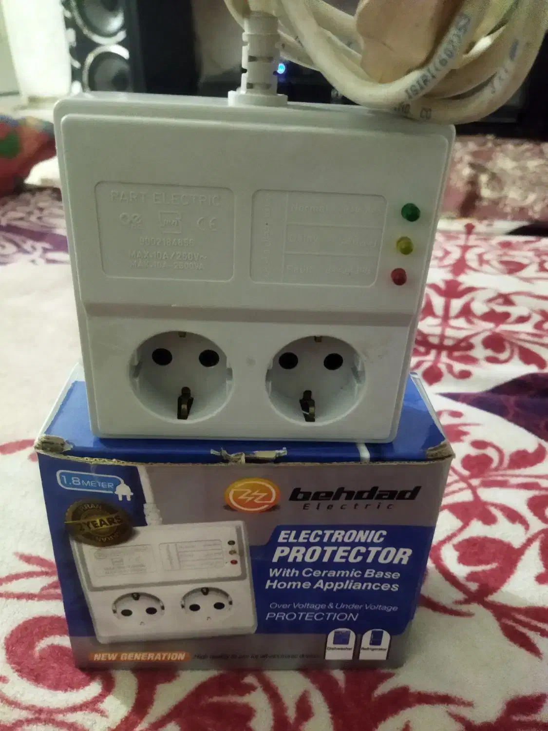 محافظ برق دو شاخه ای|سایر لوازم برقی|سهند, |دیوار