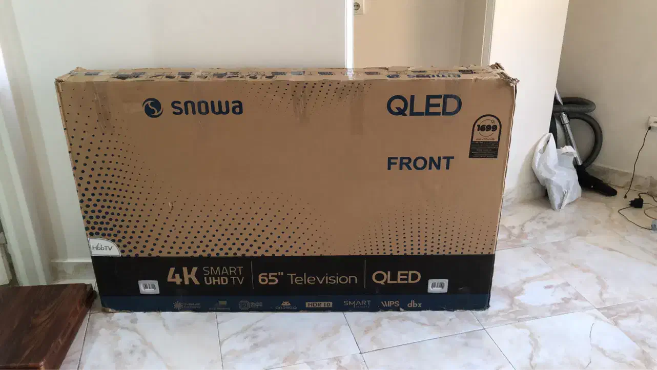 تلویزیون اسنوا 65QLED|تلویزیون و پروژکتور|تبریز, |دیوار