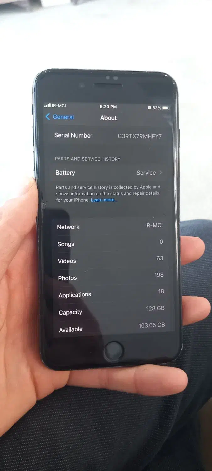 ایفون۷پلاس ۱۲۸|موبایل|پیرانشهر, |دیوار