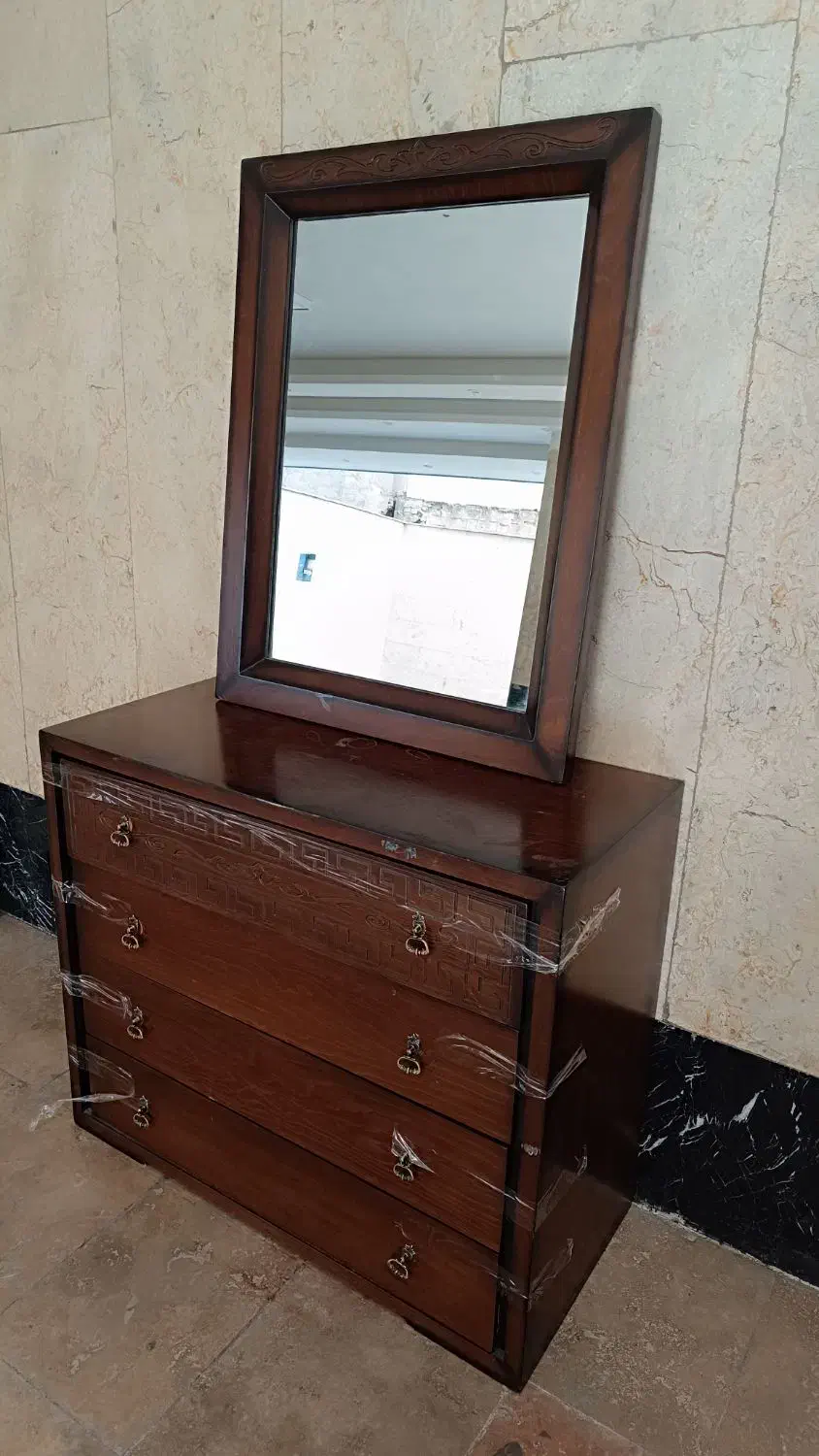 تخت خواب دو نفره|تخت و سرویس خواب|گرمدره, |دیوار