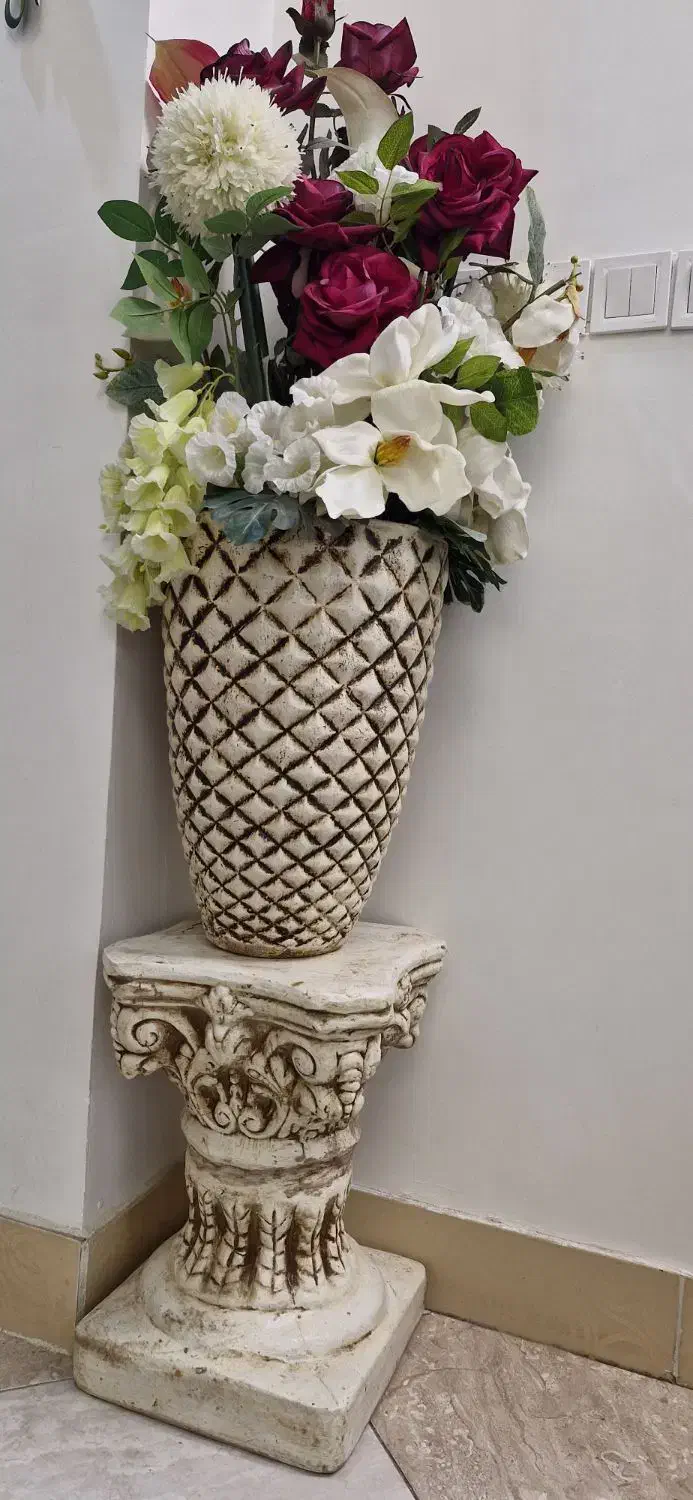 گلدان|گل مصنوعی|شاهرود, |دیوار