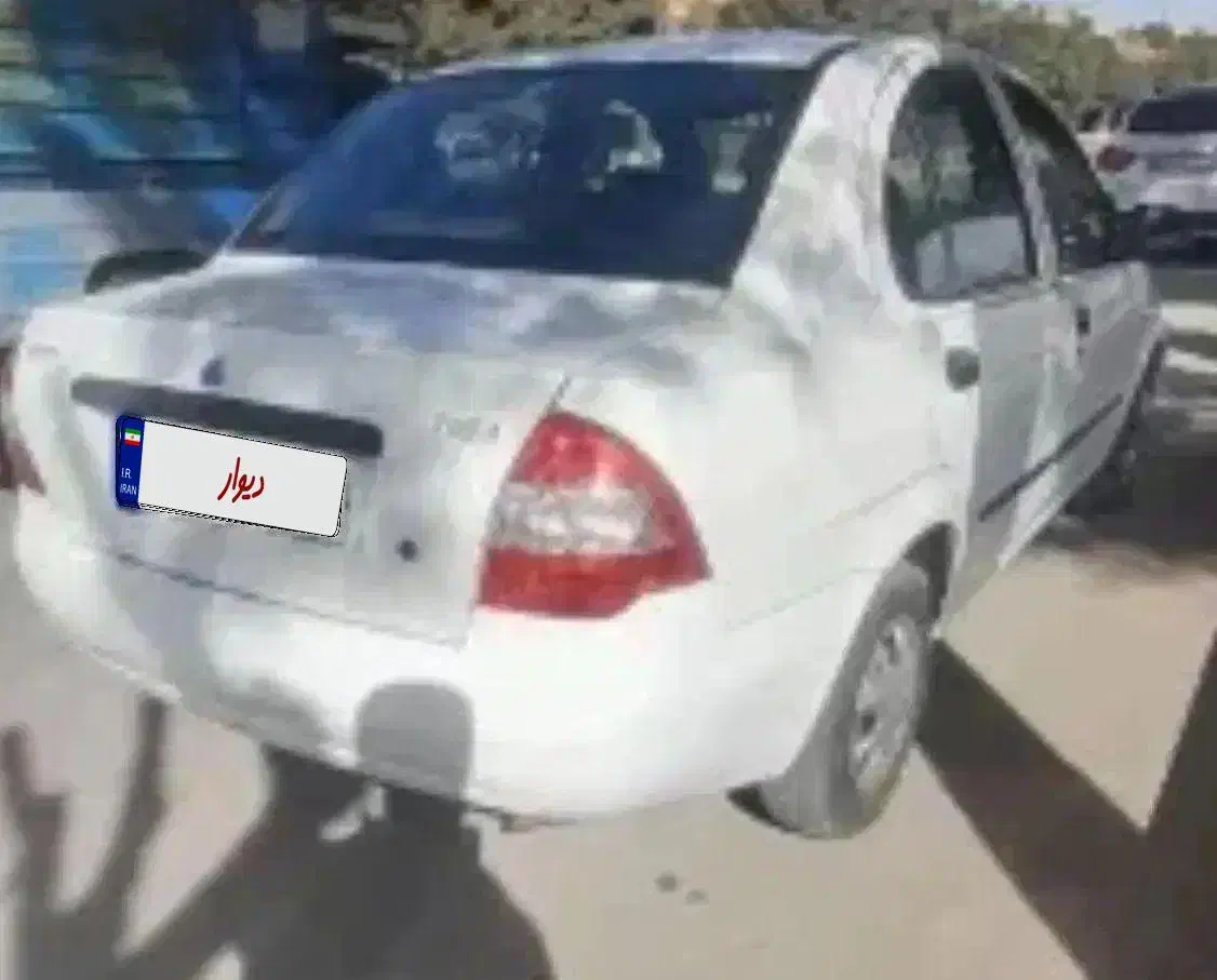 تیبا ۹۱ سفید|خودرو سواری و وانت|کرج, شهرک جهاننما|دیوار