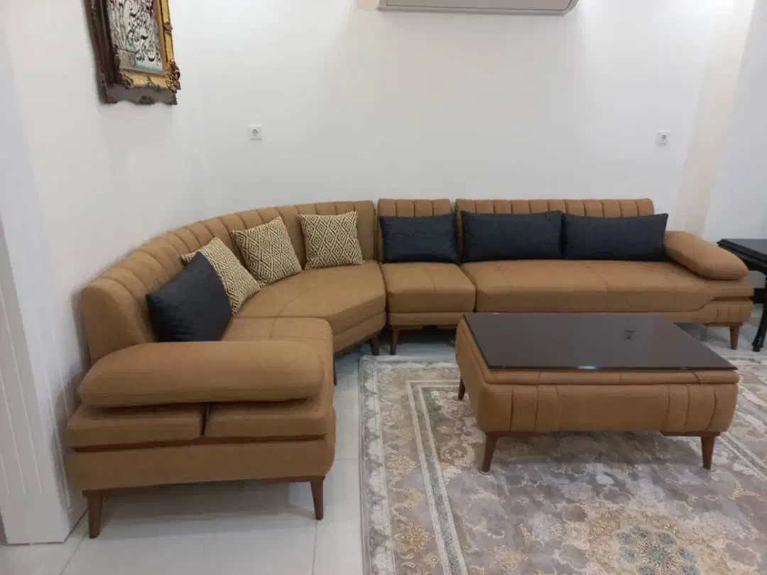 مبل راحتی ال ۷ نفره|مبلمان خانگی و میز عسلی|ارطه, |دیوار