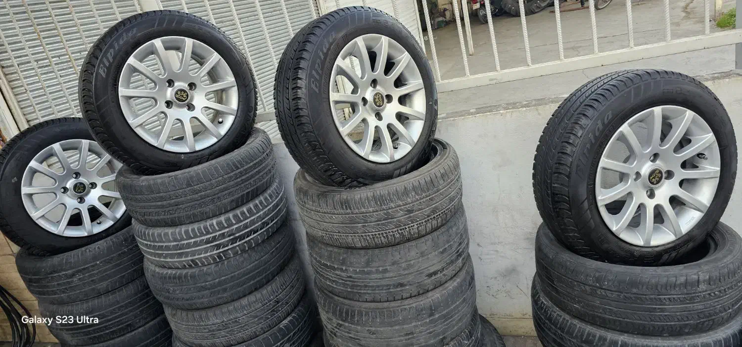 رینگ و لاستیک سایز ۱۵ ایتالیا|قطعات یدکی و لوازم جانبی|ساری, |دیوار