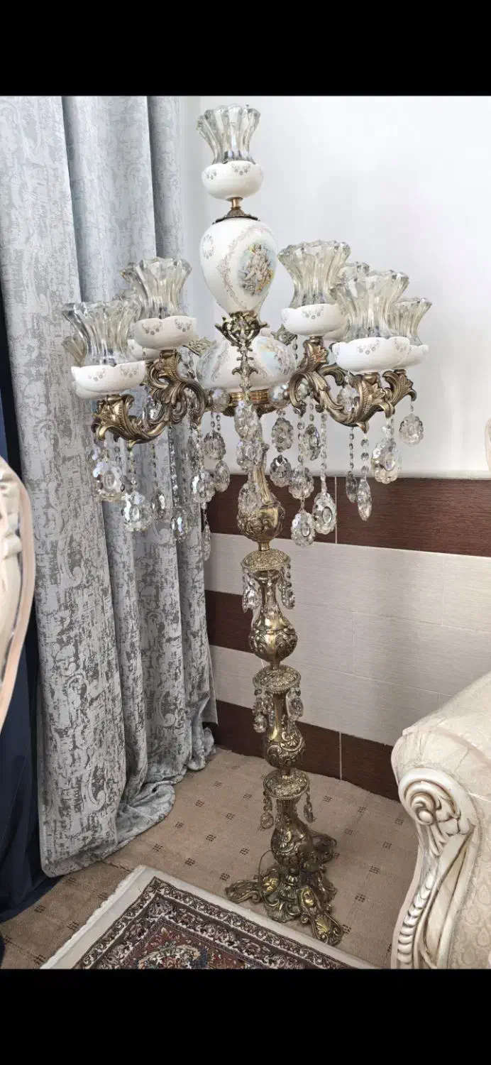 لوستر کنار سالنی|لوستر و چراغ آویز|قم, انصارالحسین|دیوار