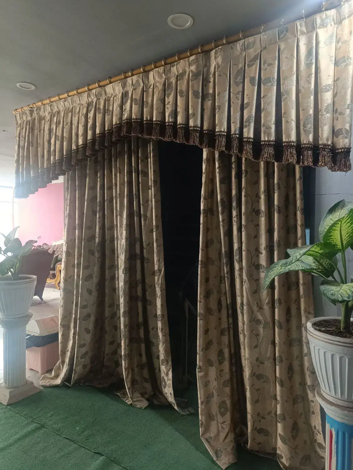 پرده|پرده، رانر، رومیزی|دهدشت, |دیوار