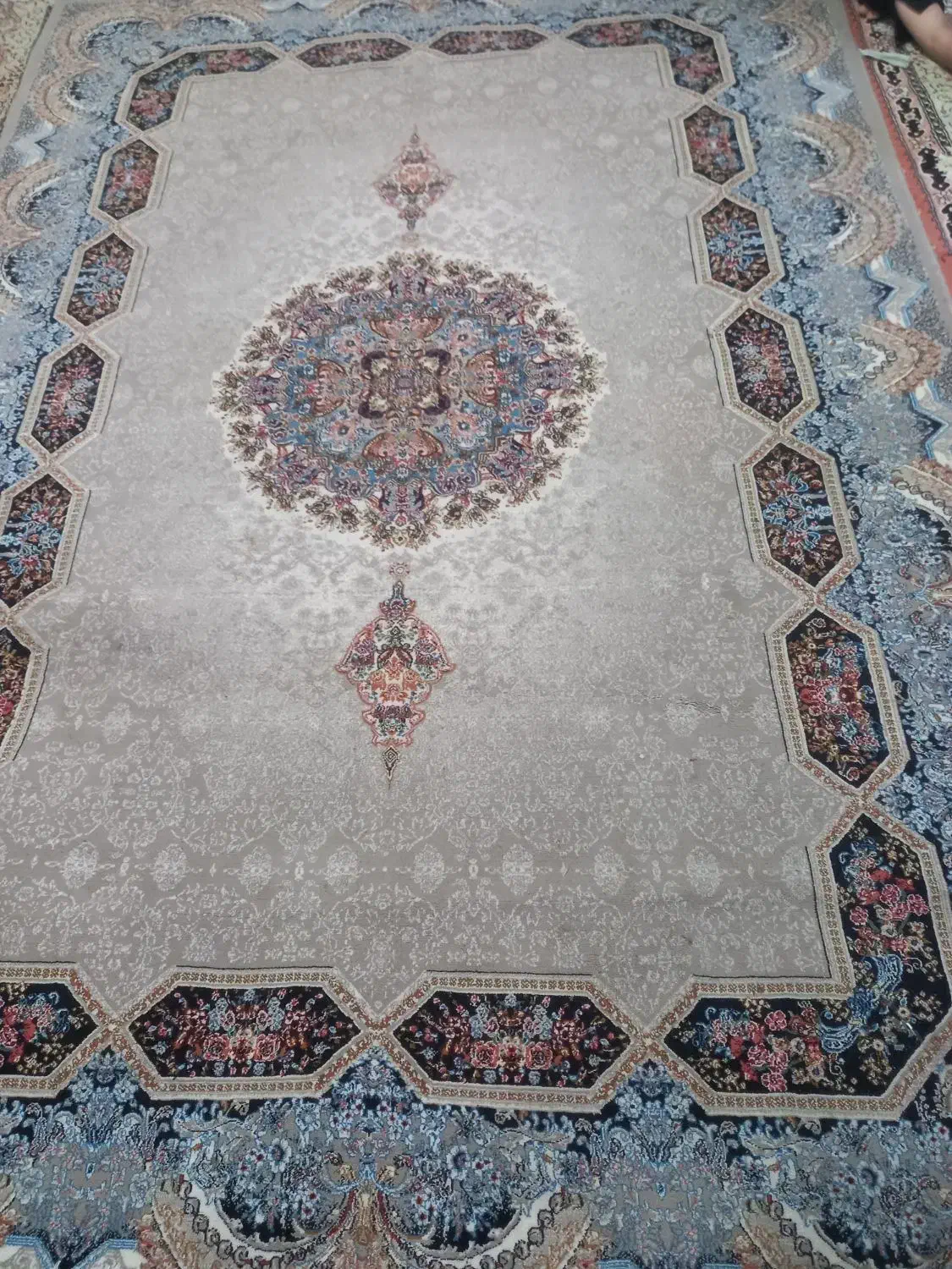 فرش ماشینی ۹متری|فرش|چورزق, |دیوار