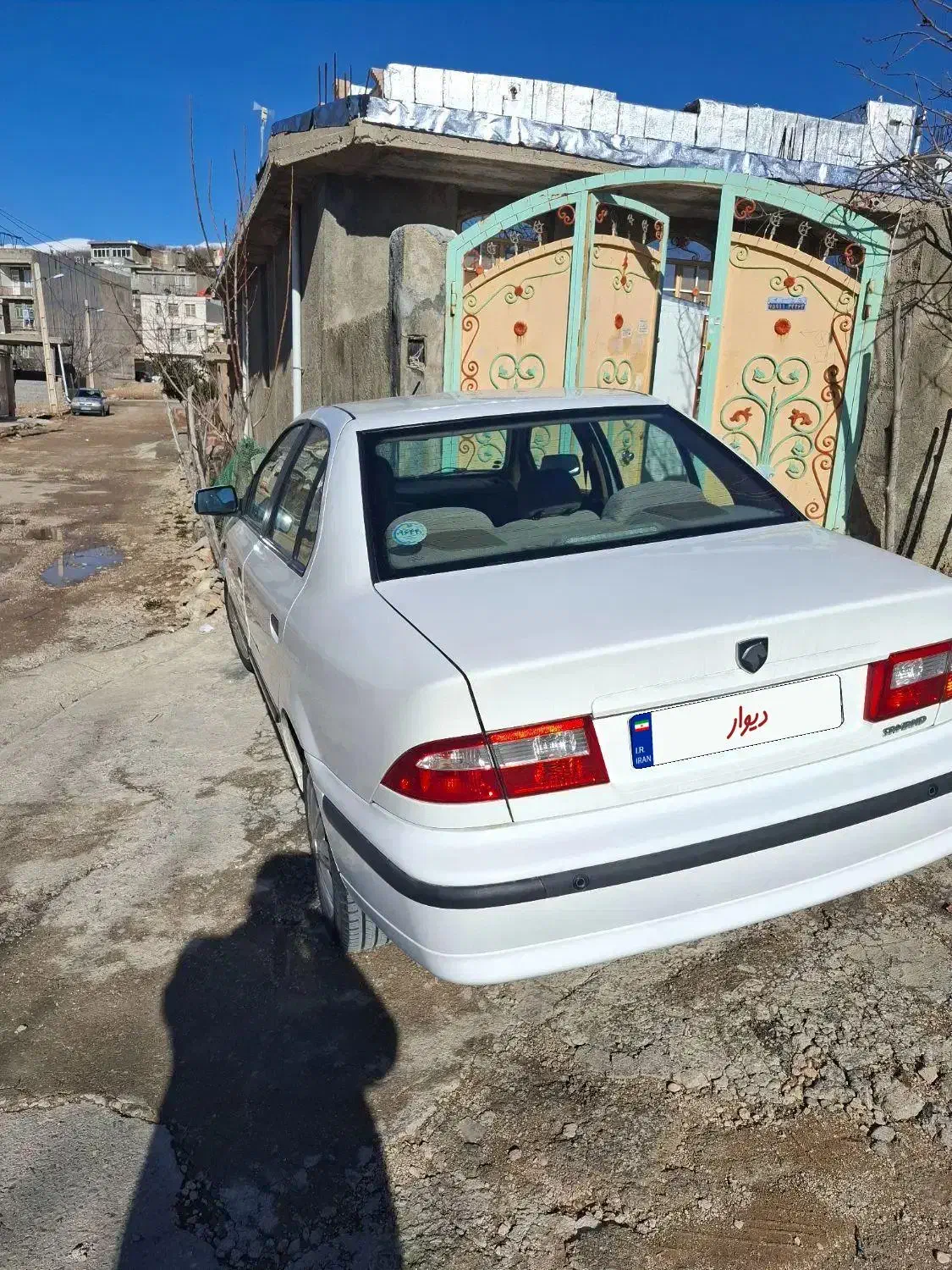 سمند ال ایکس سفید مدل1399|خودرو سواری و وانت|یاسوج, |دیوار