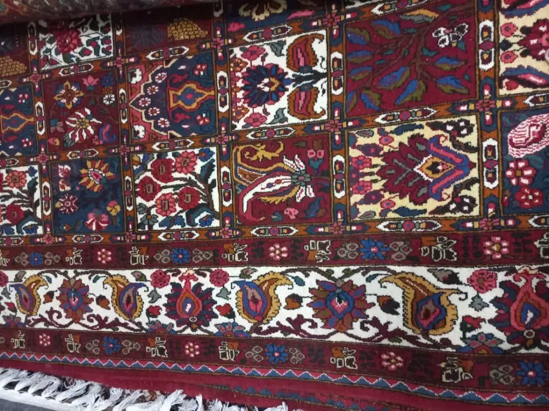 فرش دستباف رنگ ثابت ۶ متری و ۴و نیم متری|فرش|بابل, |دیوار