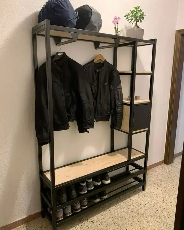 انواع رگال لباس، رخت آویز، تولید سفارشی|جاکفشی، کمد، دراور|تبریز, |دیوار