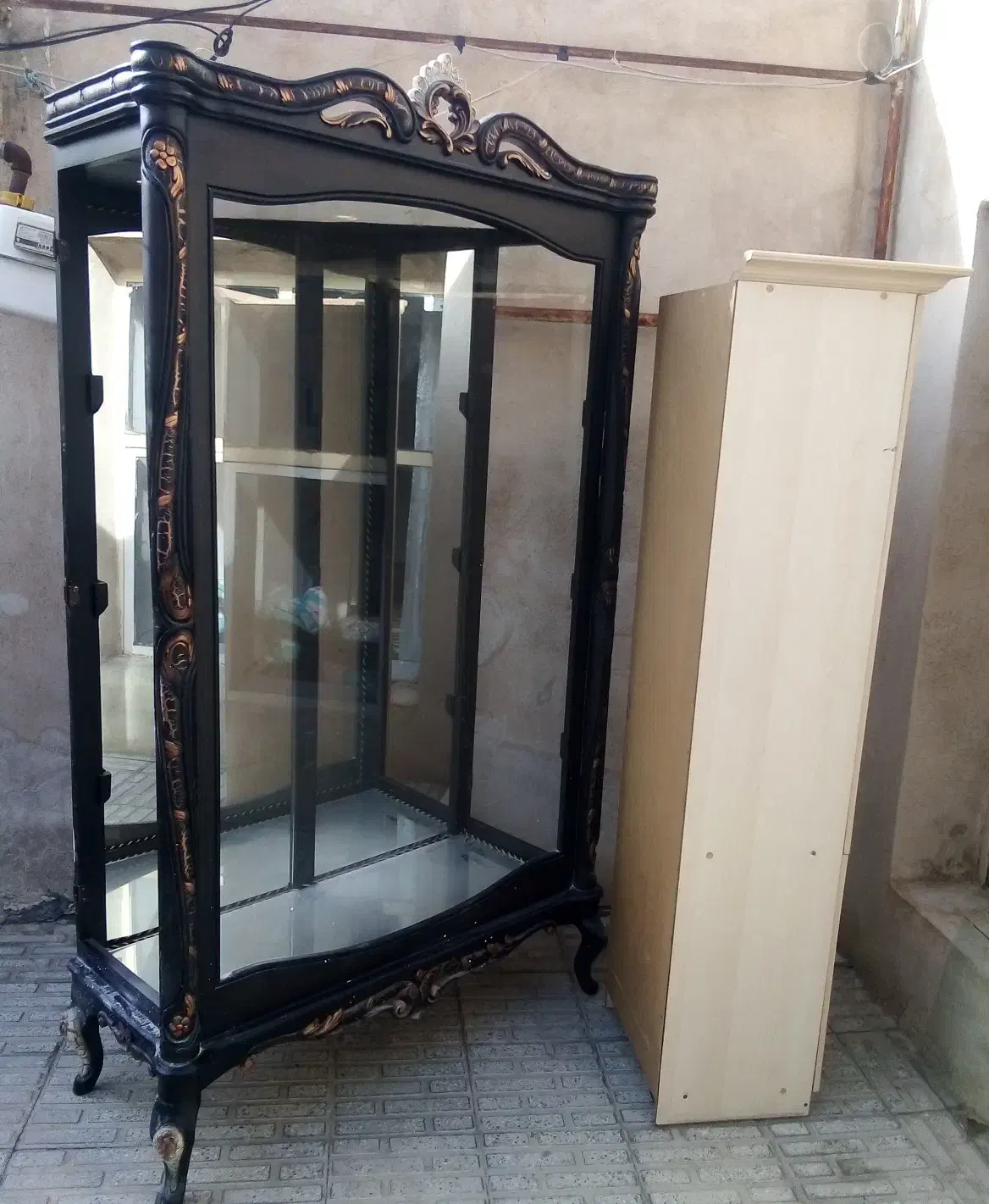 بوفه و کمد تک|بوفه، ویترین، کنسول|ملایر, |دیوار