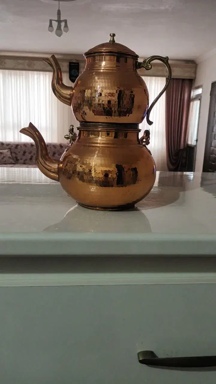 ظروف مسی نو مناسب جهیزیه|ظروف سرو و پذیرایی|عجب شیر, |دیوار