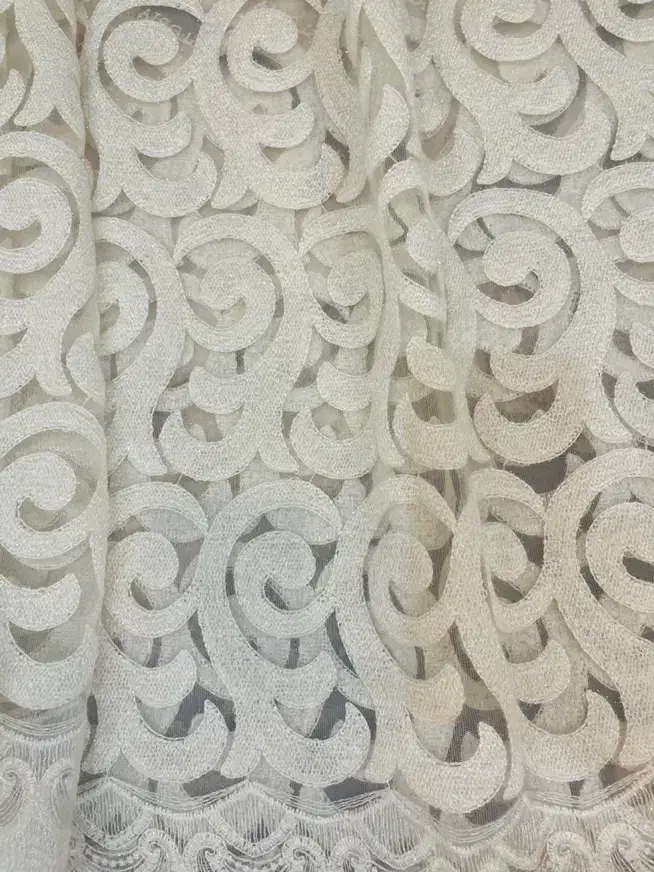 پرده حریر سالم و جنس عالی و‌نو|پرده، رانر، رومیزی|ارومیه, |دیوار