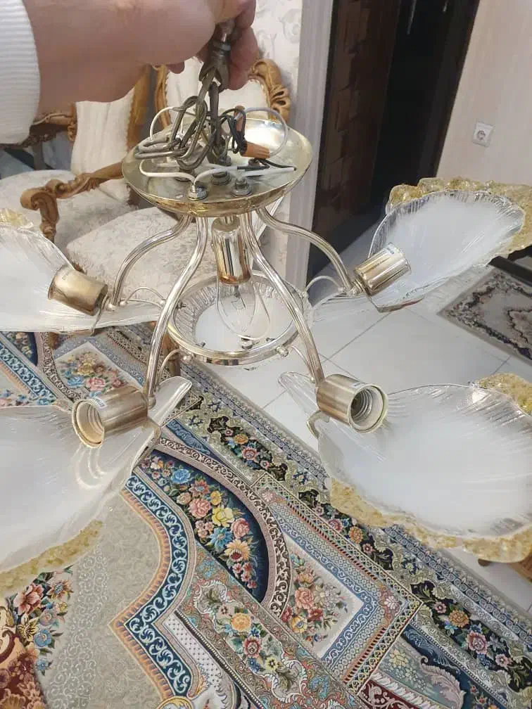 لوستر وارداتی|لوستر و چراغ آویز|اصفهان, برازنده|دیوار