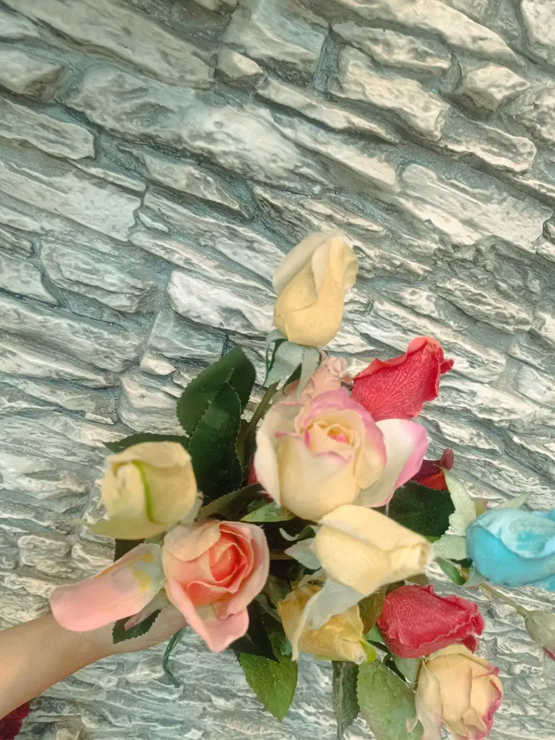 خونه تو برای عید با گلهای خارجی رنگی کن|گل مصنوعی|قم, انسجام|دیوار