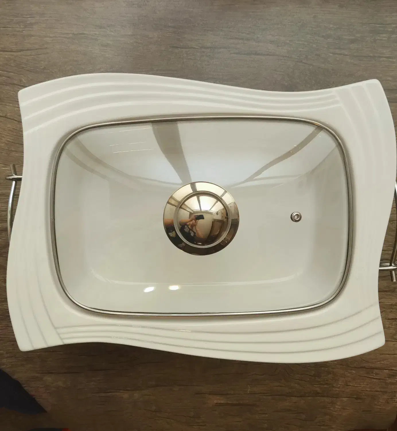 ظرف سوفله خوری ۳ وارمر دار سرامیکی جهیزیه صدرا|ظروف سرو و پذیرایی|شیراز, شهرک گلستان|دیوار