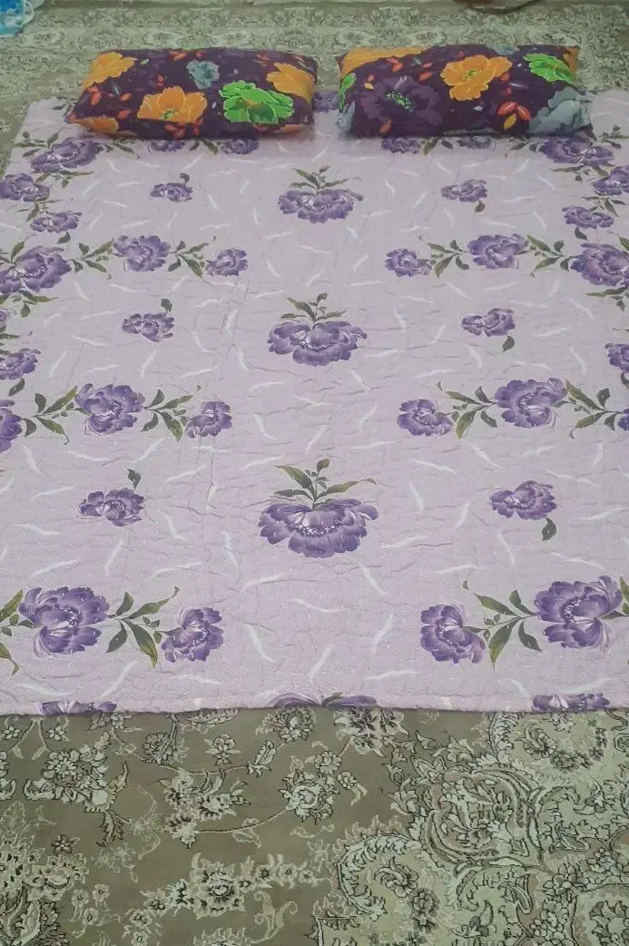 یک عدد لحاف دو عدد بالشت|رختخواب، بالش، پتو|رباطکریم, رباطکریم|دیوار