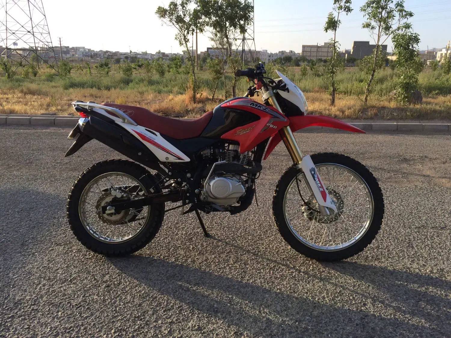 موتور تریل MKZ مدل 1401|موتورسیکلت|زنجان, |دیوار