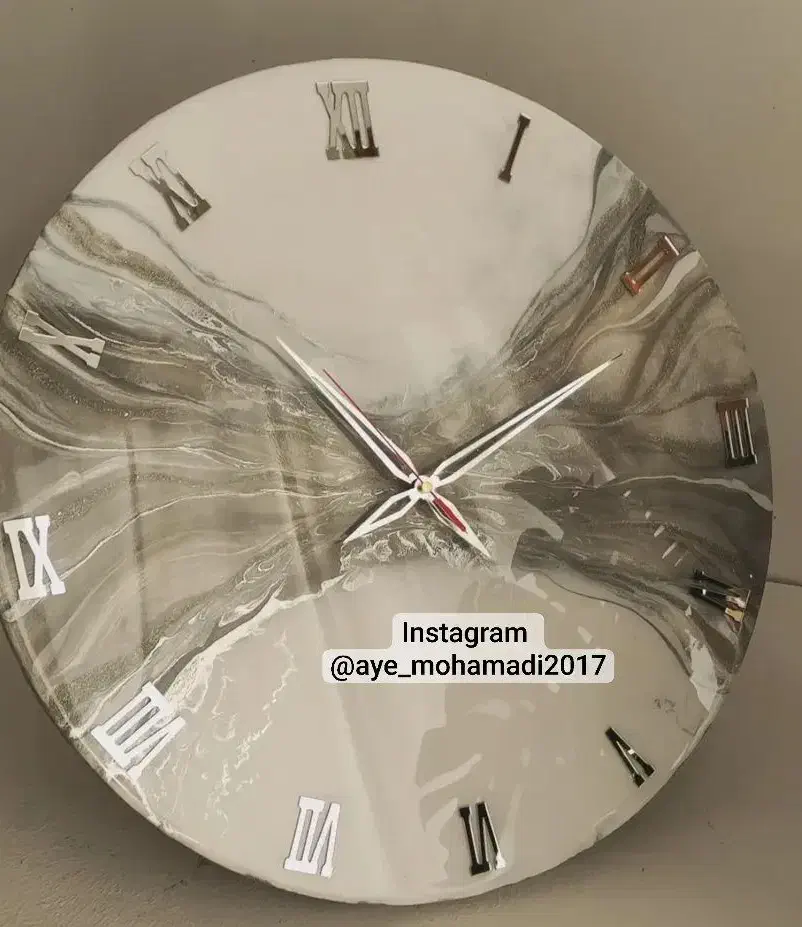هنرهای دستی رزینی|ساعت دیواری و تزئینی|بجنورد, |دیوار