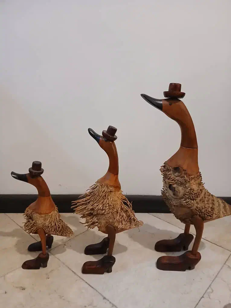 ست اردکای چوبی|صنایع دستی و سایر لوازم تزئینی|تهران, وحیدیه|دیوار