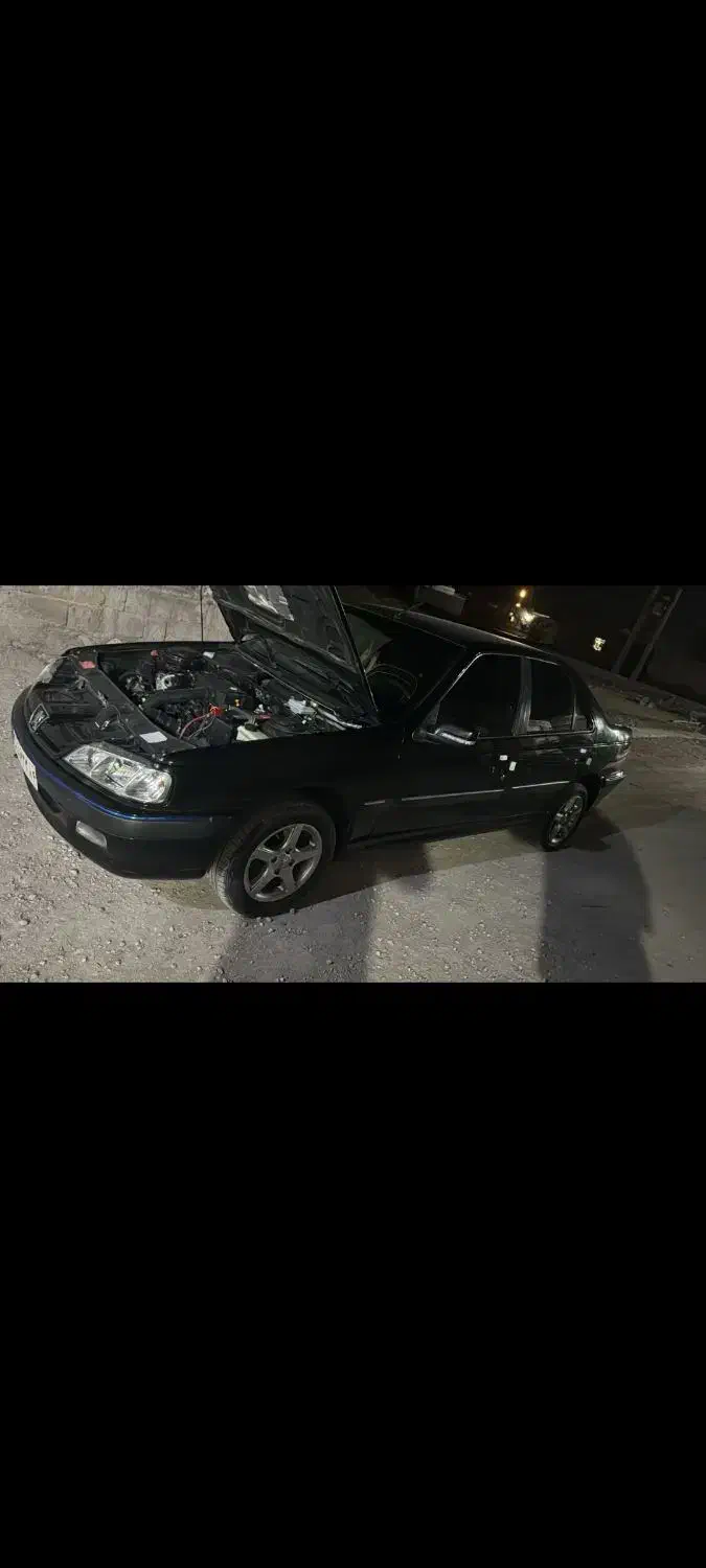 پژو پارس مشکی|خودرو سواری و وانت|بستک, |دیوار