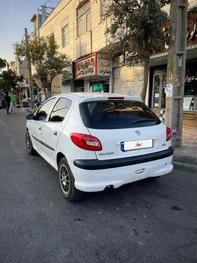 پژو ۲۰۶ تیپ ۲ ۸۹|خودرو سواری و وانت|اسلام‌شهر, شهرک قائمیه|دیوار