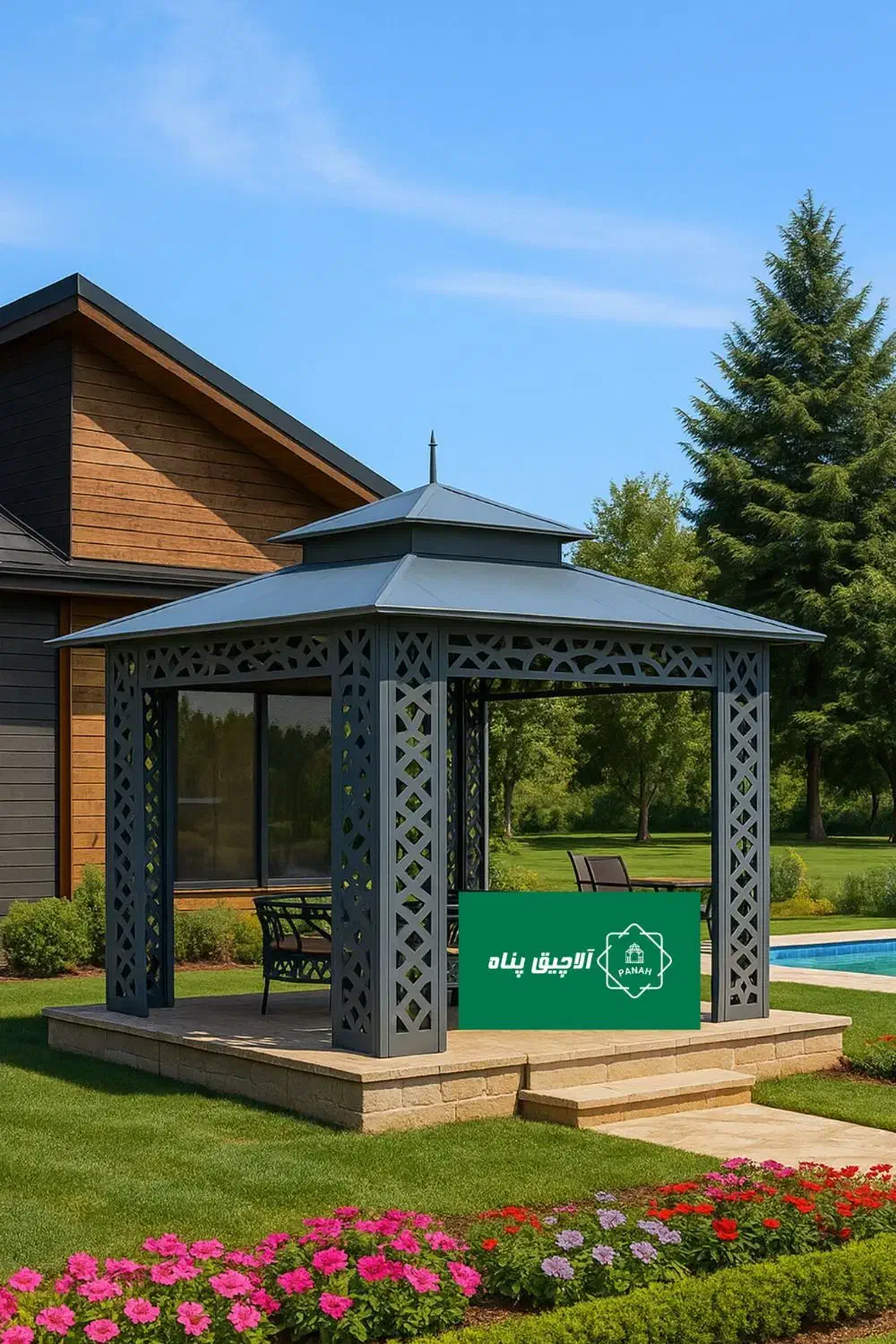 آلاچیق سازی پناه (مدرن،کلاسیک،طرح چوب)قیمت مناسب|خدمات پیشه و مهارت|آمل, |دیوار