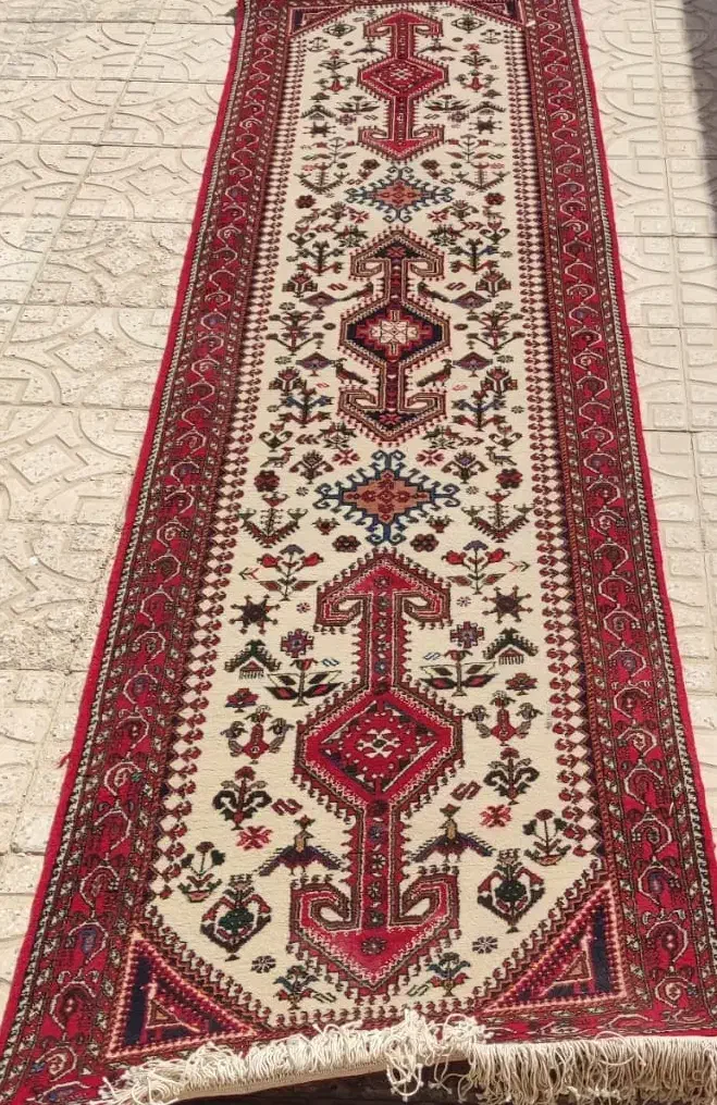 کناره دستباف|فرش|اصفهان, باغ زرشک|دیوار