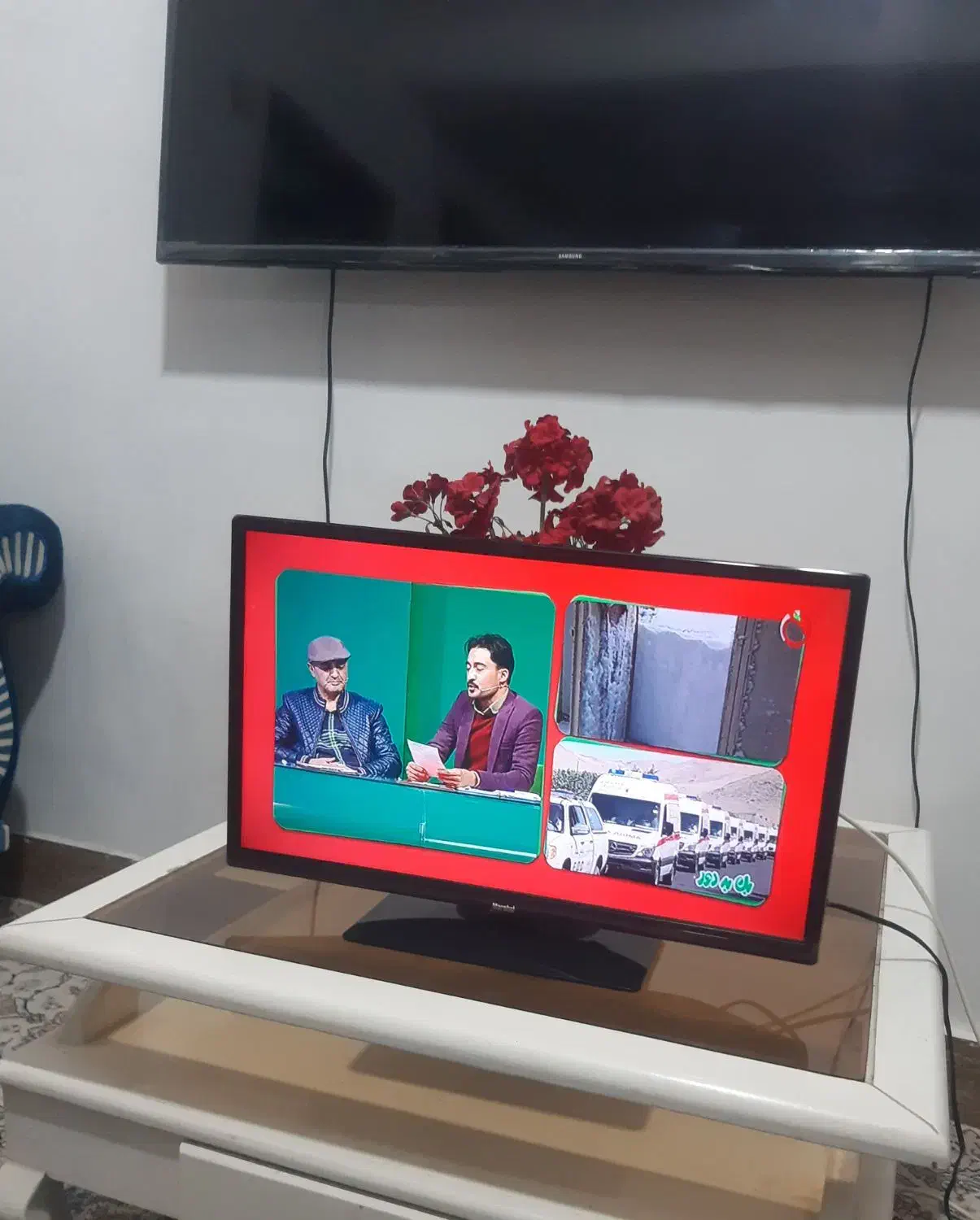 ال ای دی۲۴اینچ 4K|تلویزیون و پروژکتور|خرمآباد, |دیوار