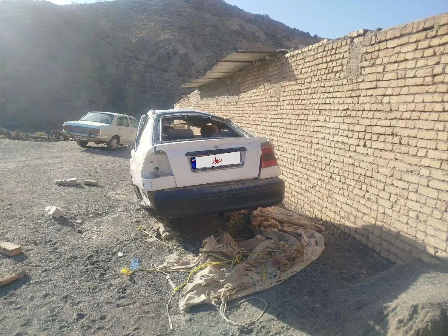 ماشینSX 141مدل 90داشبورد جدید تصادفی|خودرو سواری و وانت|ملکآباد, |دیوار