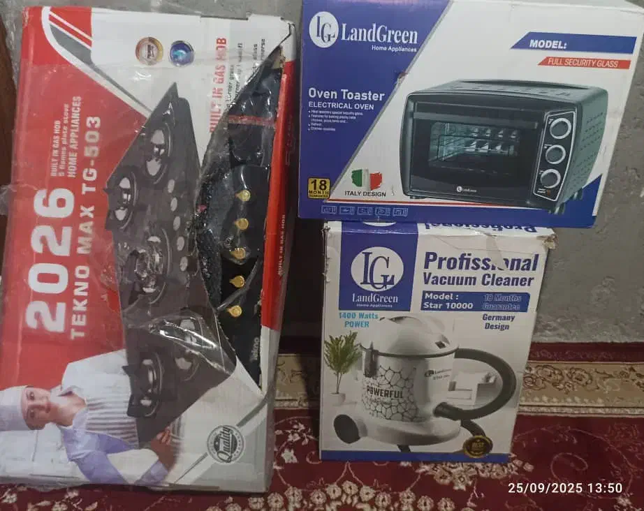 فروش 3عدد لوازم خانگی جاروبرقی گاز وتستر|سایر لوازم برقی|میناب, |دیوار