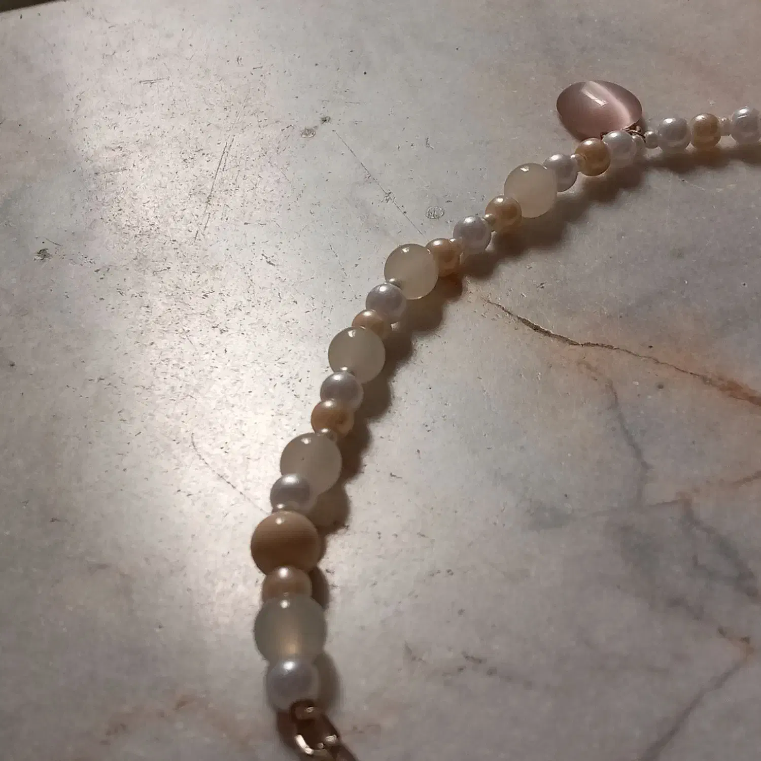 گردنبند سنگ چشم گربه|بدلیجات|اصفهان, جلالیه|دیوار